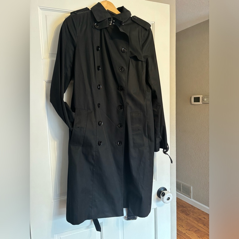 Black Banana Republic Trench Coat